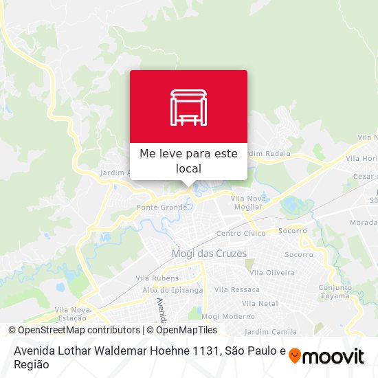 Avenida Lothar Waldemar Hoehne 1131 mapa