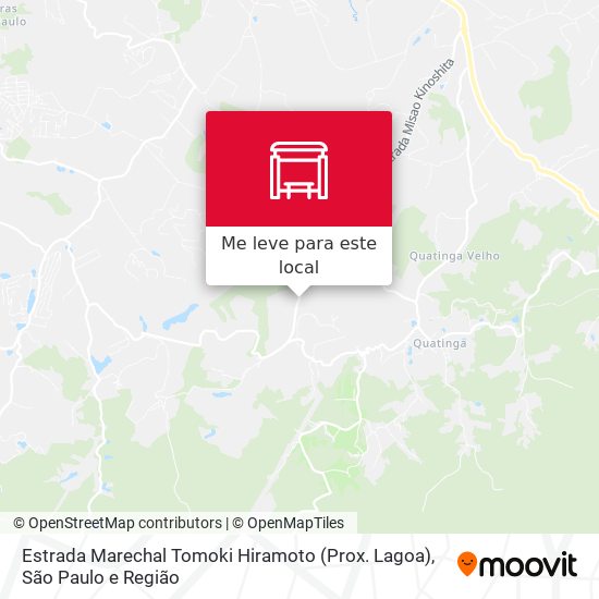 Estrada Marechal Tomoki Hiramoto (Prox. Lagoa) mapa