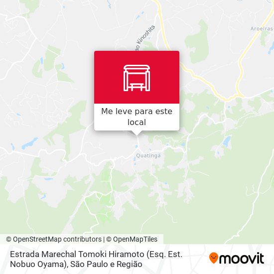 Estrada Marechal Tomoki Hiramoto (Esq. Est. Nobuo Oyama) mapa