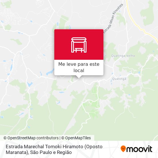 Estrada Marechal Tomoki Hiramoto (Oposto Maranata) mapa