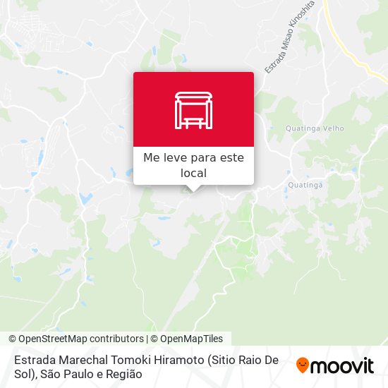 Estrada Marechal Tomoki Hiramoto (Sitio Raio De Sol) mapa