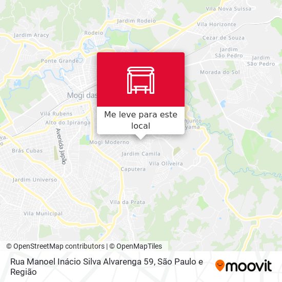 Rua Manoel Inácio Silva Alvarenga 59 mapa