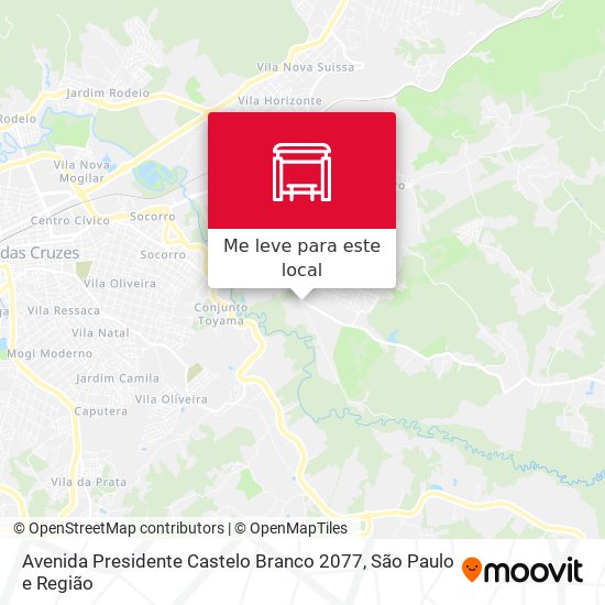 Avenida Presidente Castelo Branco 2077 mapa