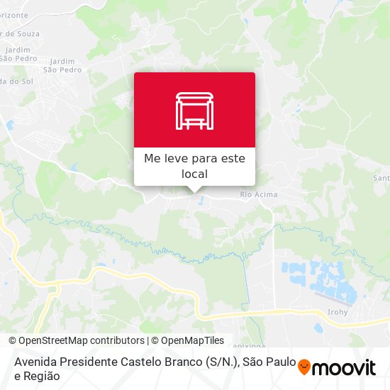 Avenida Presidente Castelo Branco (S / N.) mapa