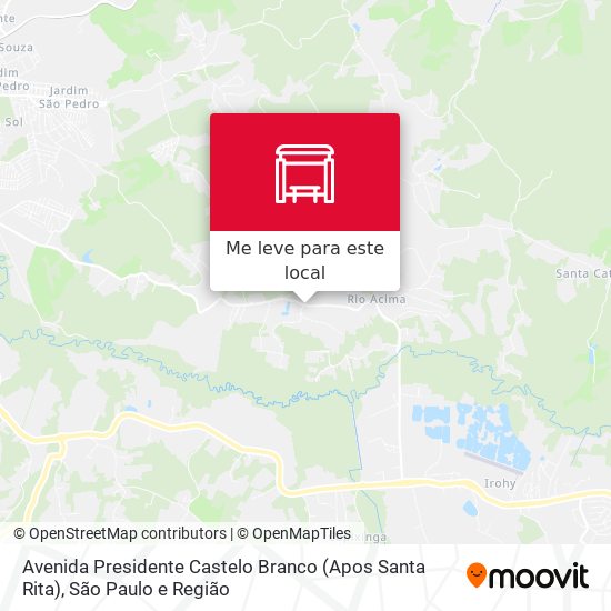 Avenida Presidente Castelo Branco (Apos Santa Rita) mapa