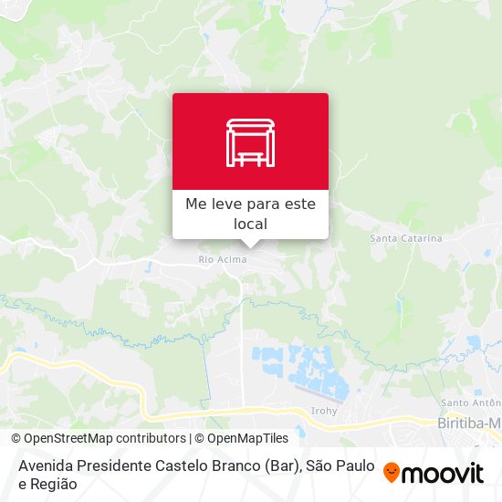Avenida Presidente Castelo Branco (Bar) mapa