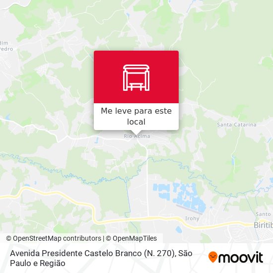 Avenida Presidente Castelo Branco (N. 270) mapa