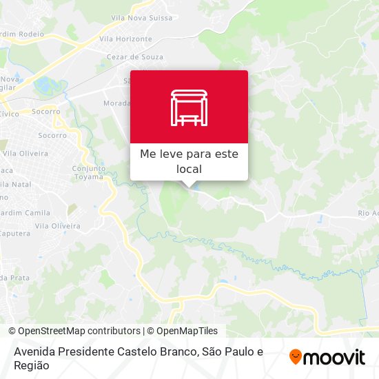 Avenida Presidente Castelo Branco mapa