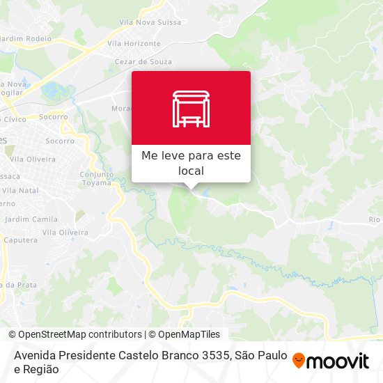 Avenida Presidente Castelo Branco 3535 mapa