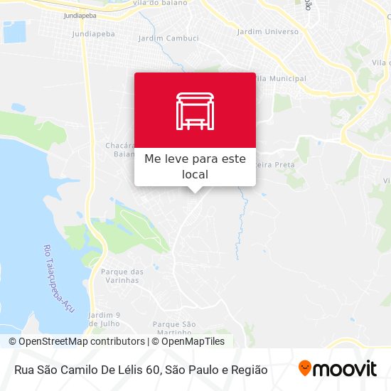 Rua São Camilo De Lélis 60 mapa