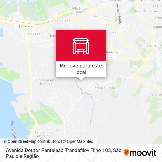 Avenida Doutor Pantaleao Trandafilov Filho 103 mapa