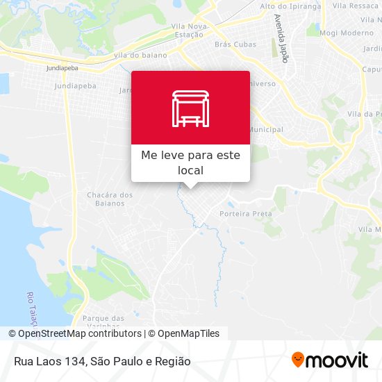 Rua Laos 134 mapa