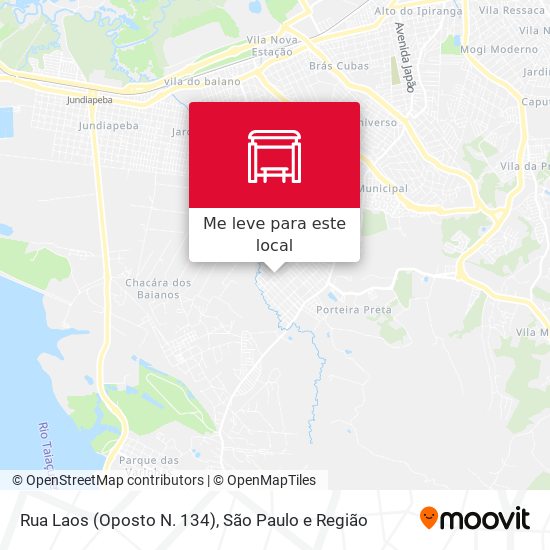 Rua Laos (Oposto N. 134) mapa
