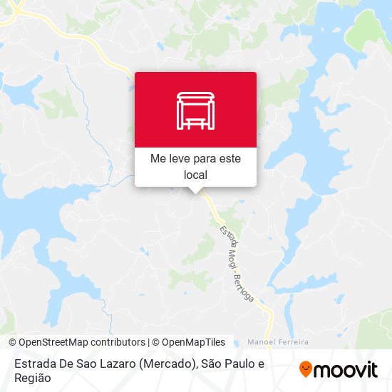 Estrada De Sao Lazaro (Mercado) mapa