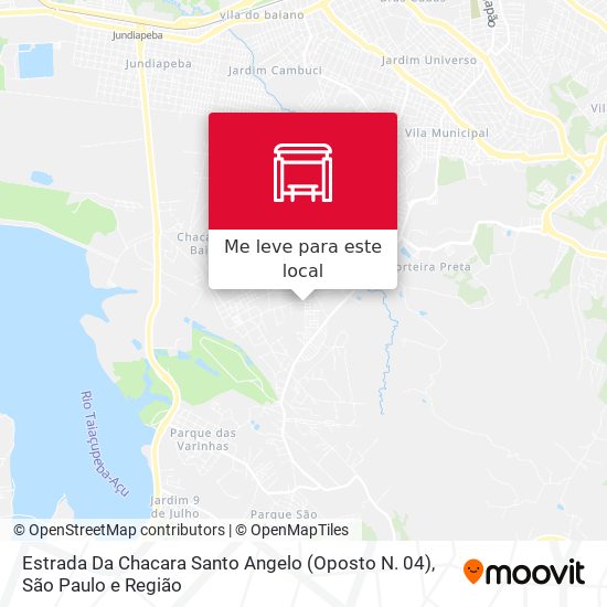 Estrada Da Chacara Santo Angelo (Oposto N. 04) mapa