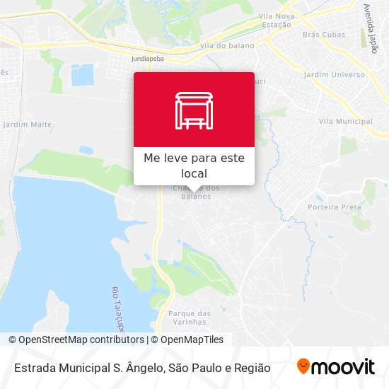 Estrada Municipal S. Ângelo mapa