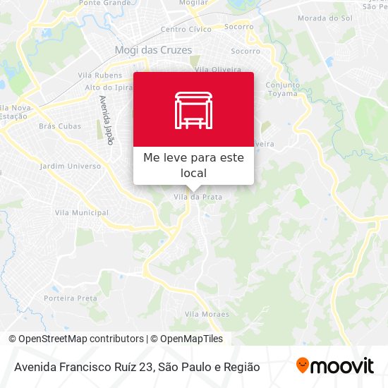 Avenida Francisco Ruíz 23 mapa
