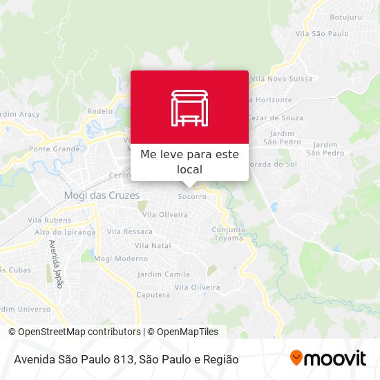 Avenida São Paulo 813 mapa