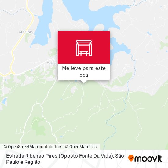 Estrada Ribeirao Pires (Oposto Fonte Da Vida) mapa