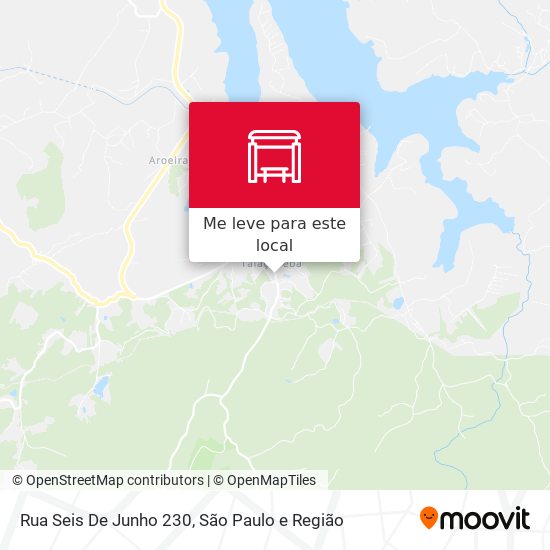 Rua Seis De Junho 230 mapa
