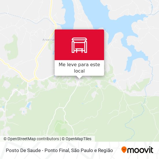 Posto De Saude - Ponto Final mapa