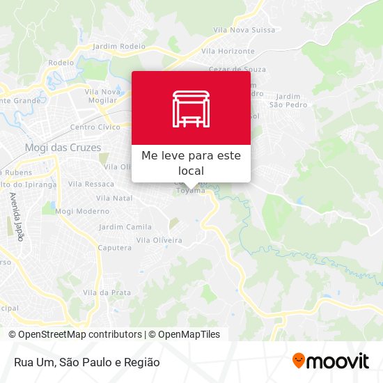 Rua Um mapa