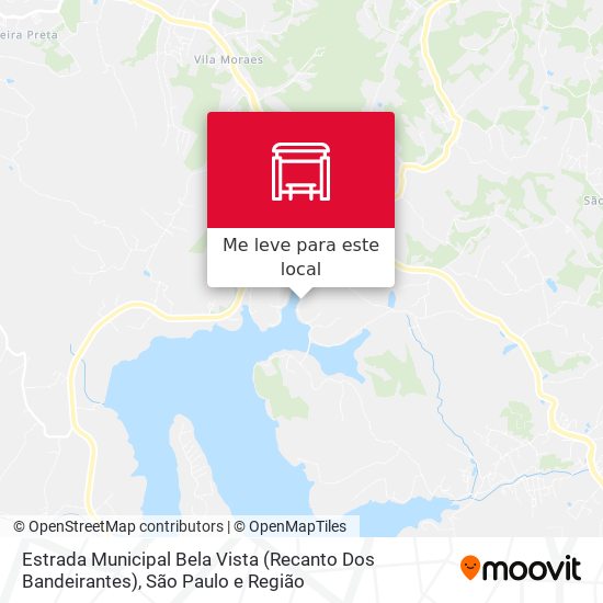 Estrada Municipal Bela Vista (Recanto Dos Bandeirantes) mapa