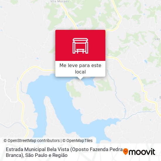 Estrada Municipal Bela Vista (Oposto Fazenda Pedra Branca) mapa