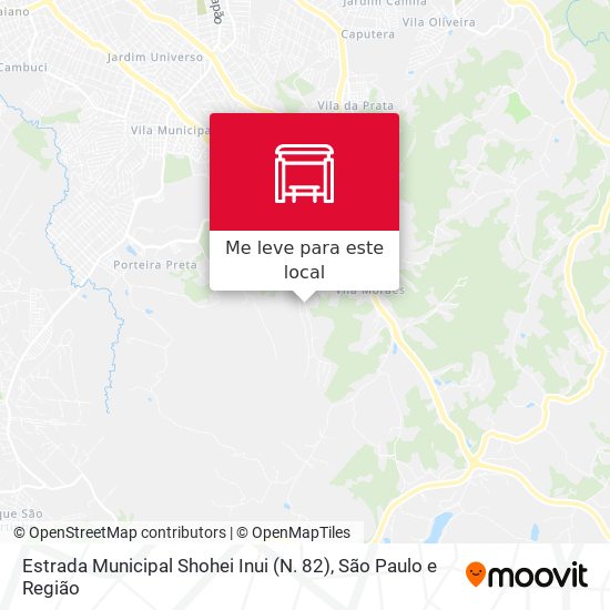 Estrada Municipal Shohei Inui (N. 82) mapa