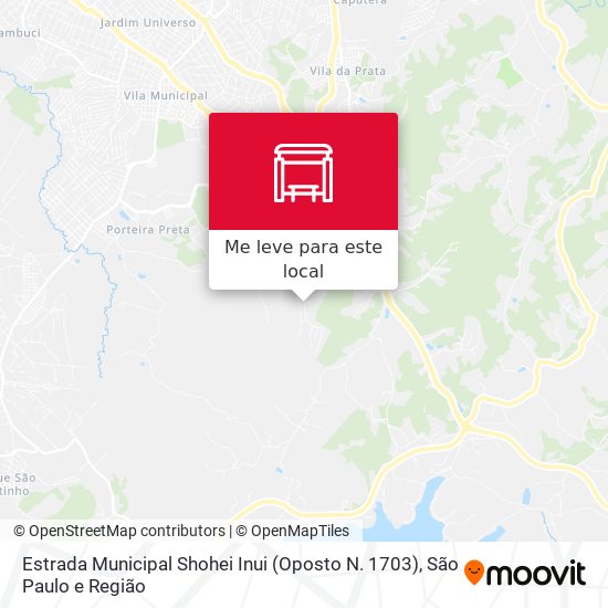 Estrada Municipal Shohei Inui (Oposto N. 1703) mapa