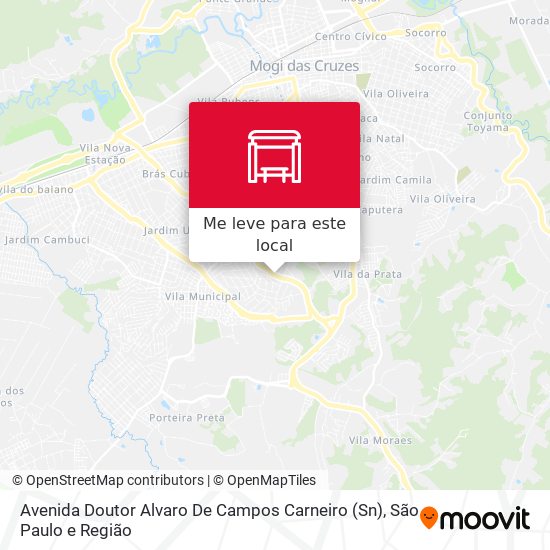 Avenida Doutor Alvaro De Campos Carneiro (Sn) mapa