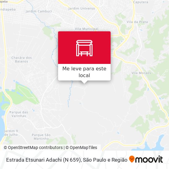 Estrada Etsunari Adachi (N 659) mapa