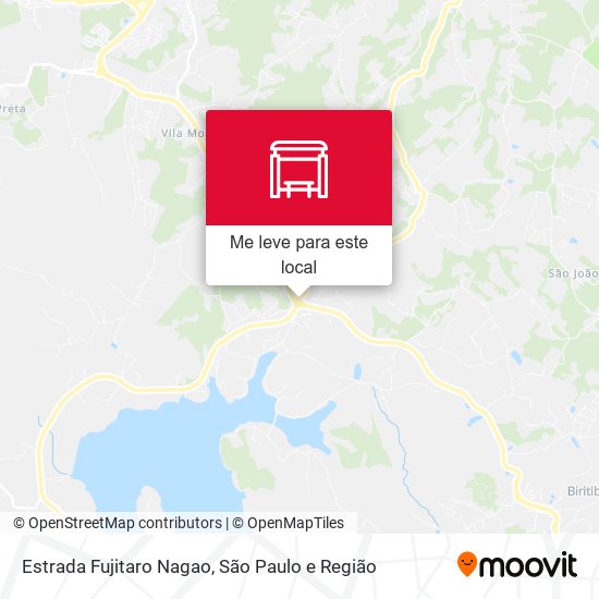Estrada Fujitaro Nagao mapa