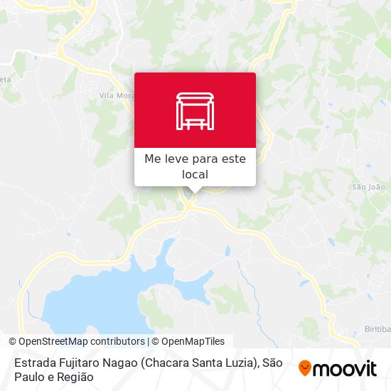 Estrada Fujitaro Nagao (Chacara Santa Luzia) mapa