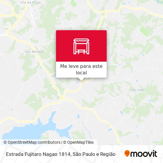 Estrada Fujitaro Nagao 1814 mapa