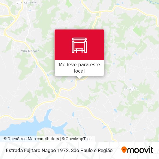 Estrada Fujitaro Nagao 1972 mapa