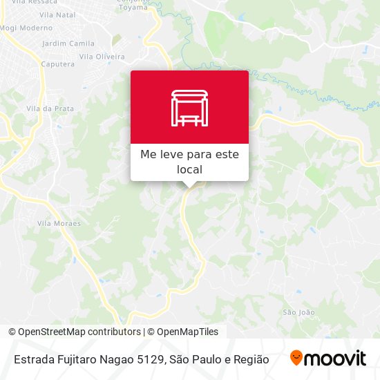 Estrada Fujitaro Nagao 5129 mapa