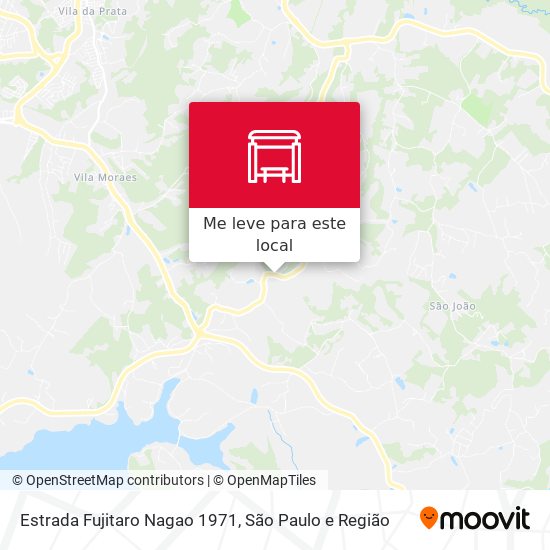 Estrada Fujitaro Nagao 1971 mapa