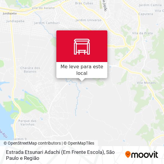 Estrada Etsunari Adachi (Em Frente Escola) mapa