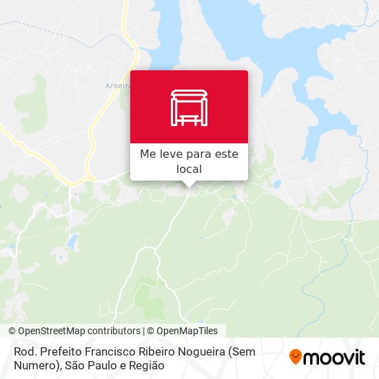 Rod. Prefeito Francisco Ribeiro Nogueira (Sem Numero) mapa