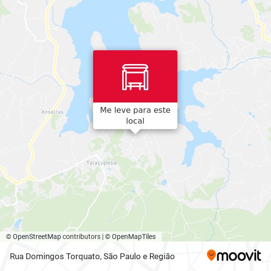 Rua Domingos Torquato mapa