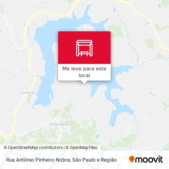 Rua Antônio Pinheiro Nobre mapa