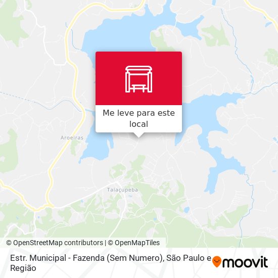 Estr. Municipal - Fazenda (Sem Numero) mapa