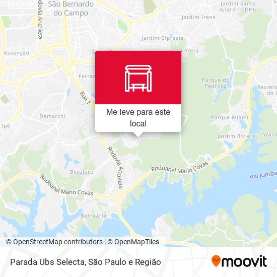 Parada Ubs Selecta mapa