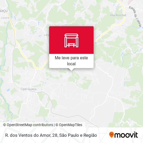R. dos Ventos do Amor, 28 mapa