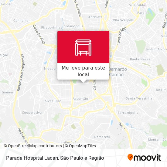 Parada Hospital Lacan mapa