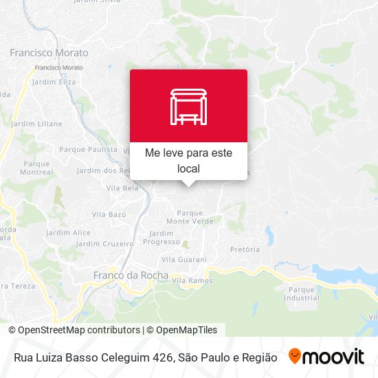 Rua Luiza Basso Celeguim 426 mapa