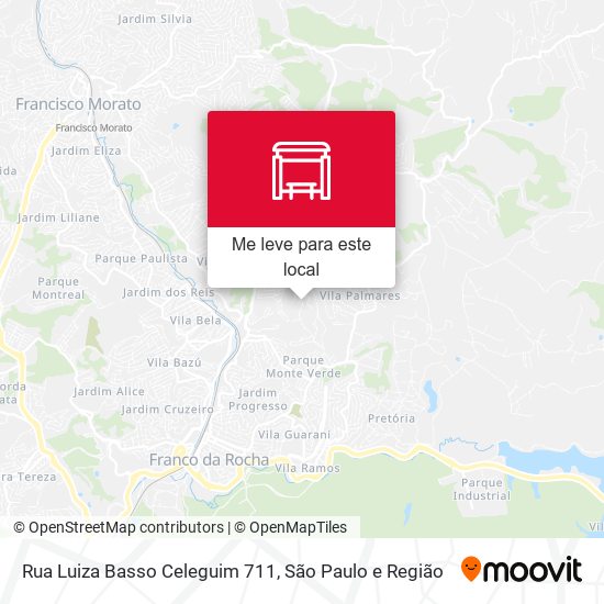 Rua Luiza Basso Celeguim 711 mapa