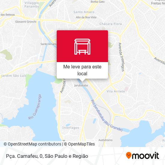 Pça. Camafeu, 0 mapa