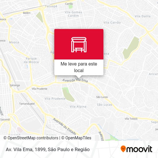 Av. Vila Ema, 1899 mapa